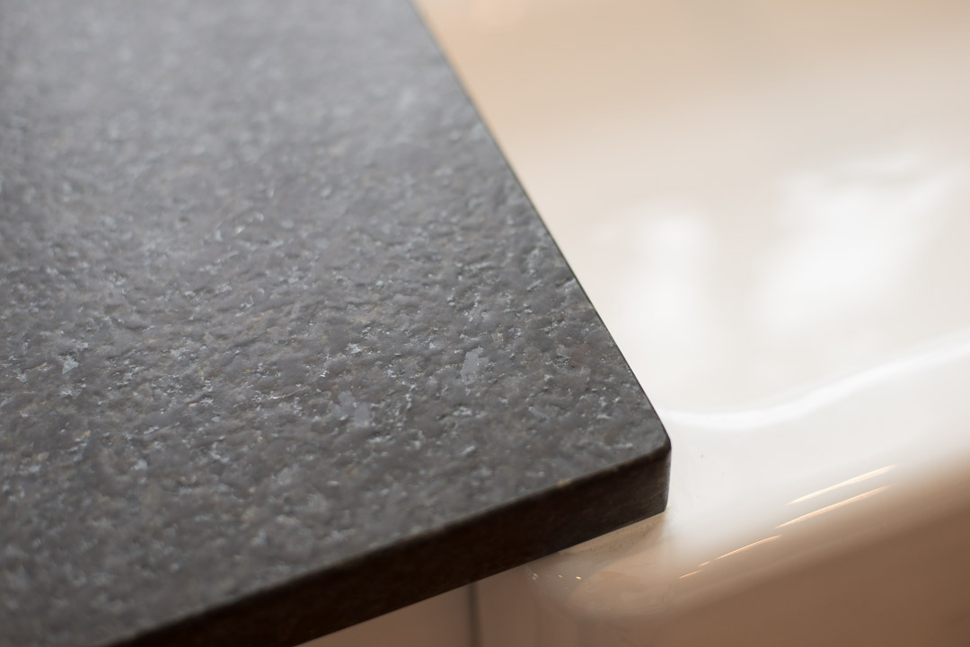 Winslow Interiors - granite countertop and sink detail