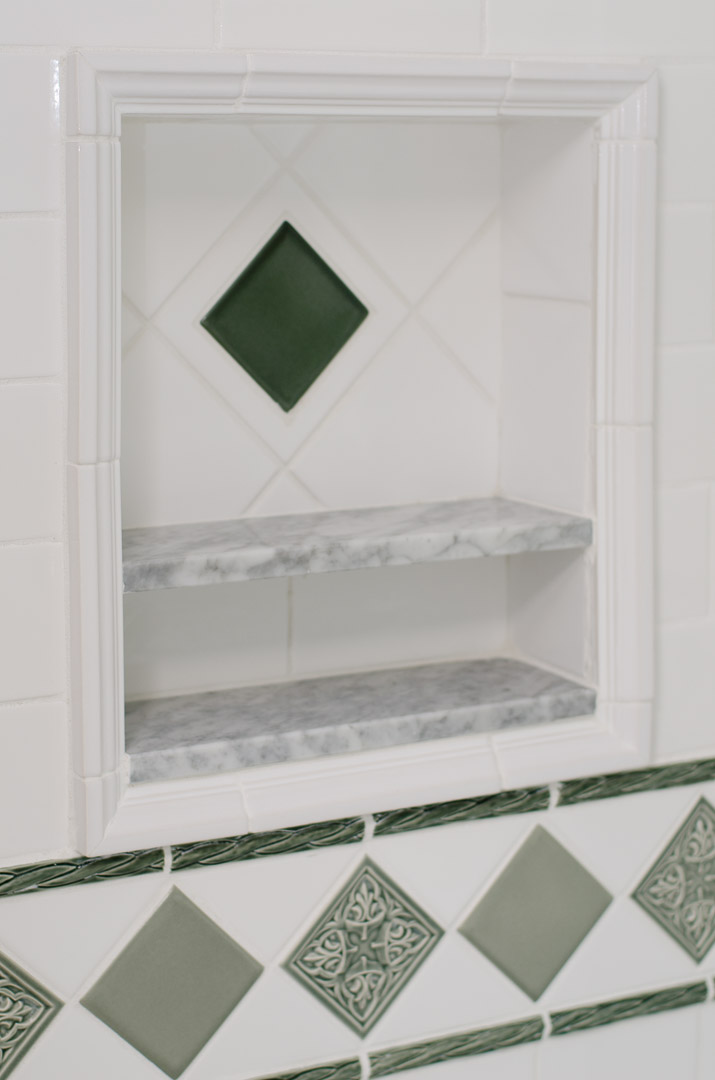 Winslow Interiors - custom tile detail