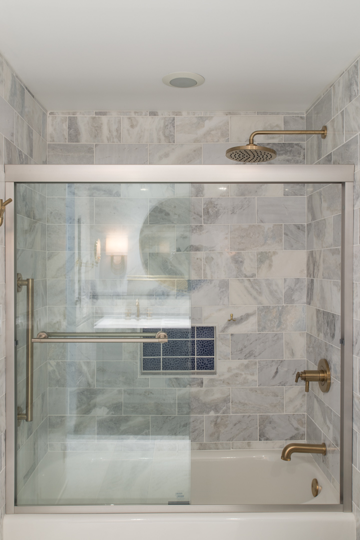 Winslow Interiors Interior Design - custom shower enclosure